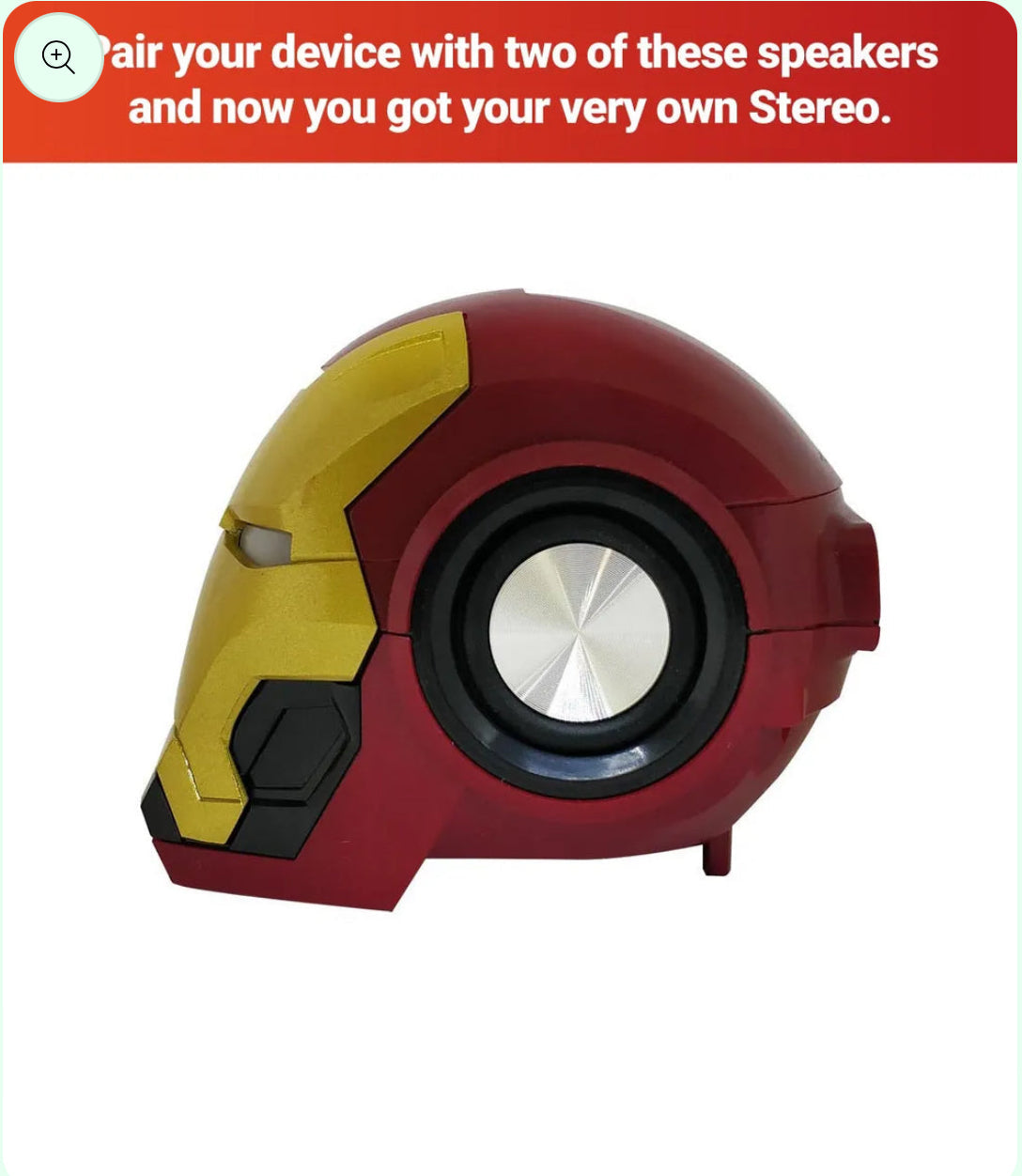Iron man high quality speaker
