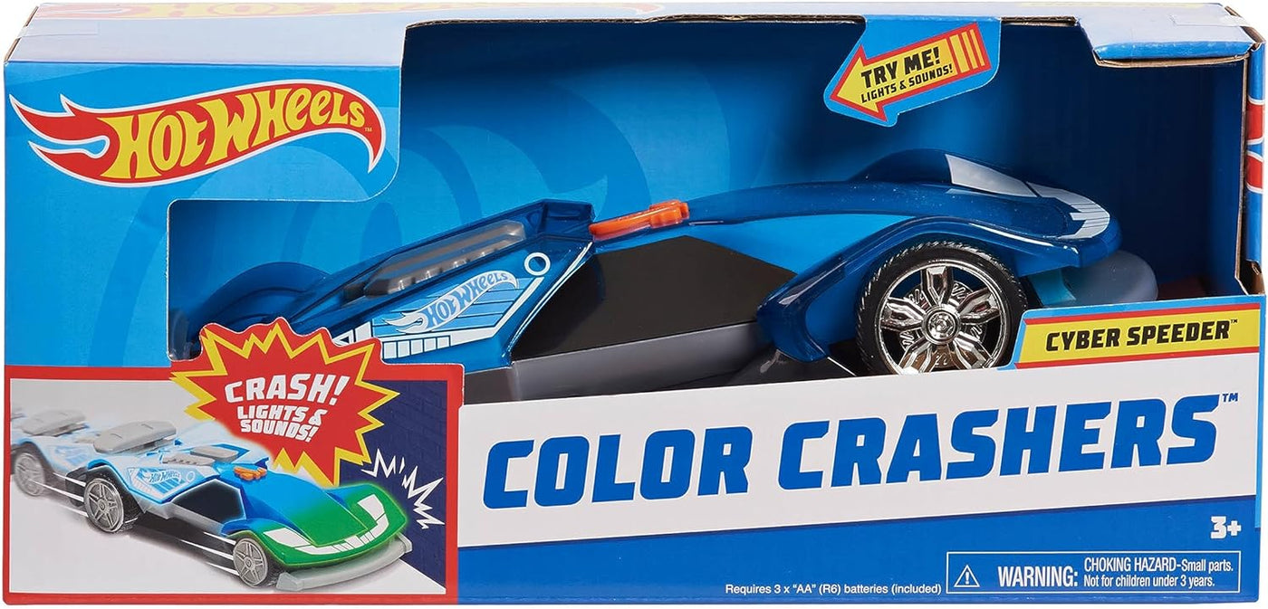 Hot wheels!, colour crashers, light changing car
