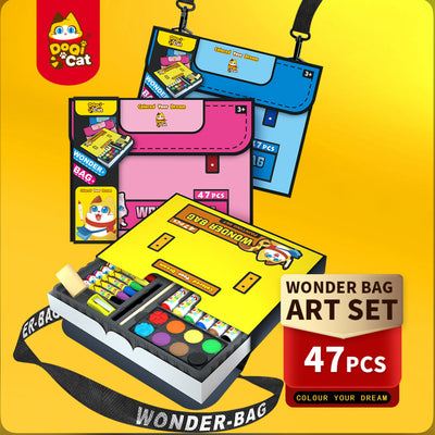 Wonder bag art set of 47 premium gifting set