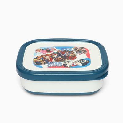 BTS stainless Steel 2 compartment lunch box