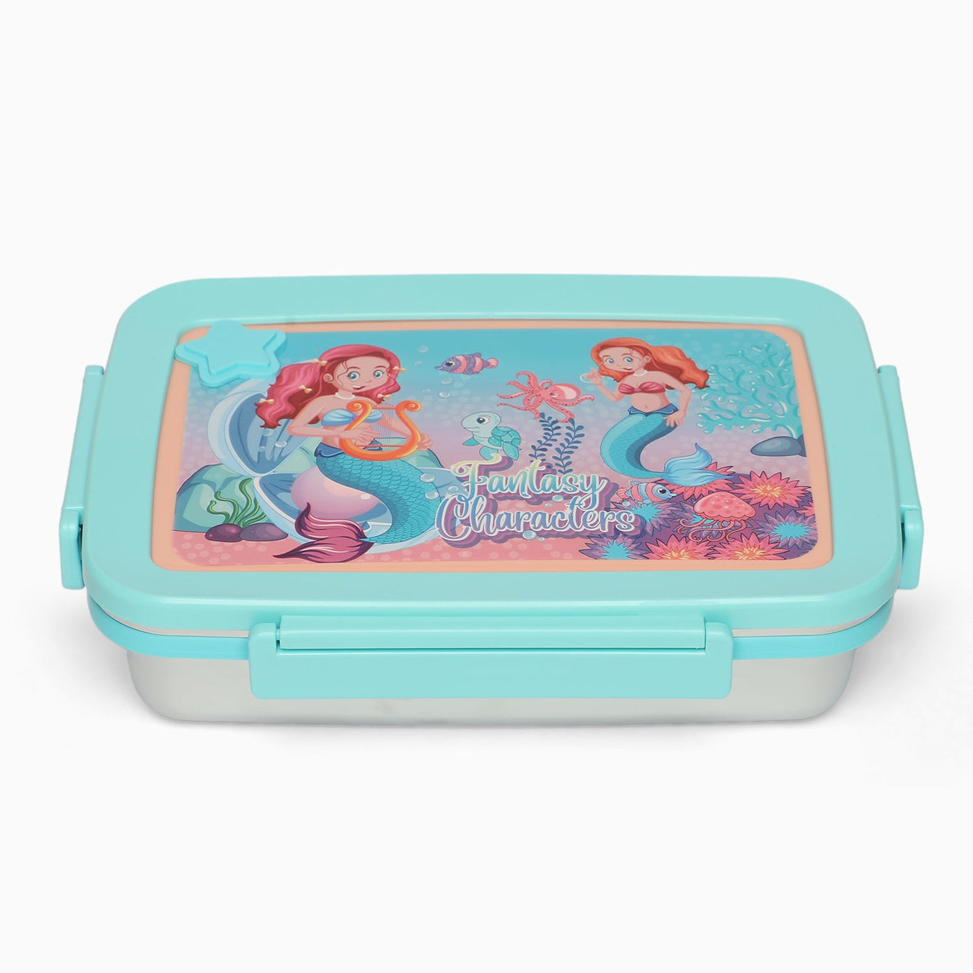 Mermaid Stainless steel 2 compartment lunch boxes : durable and stylish