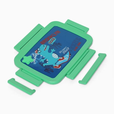 Dino Stainless steel 2 compartment lunch boxes : durable and stylish