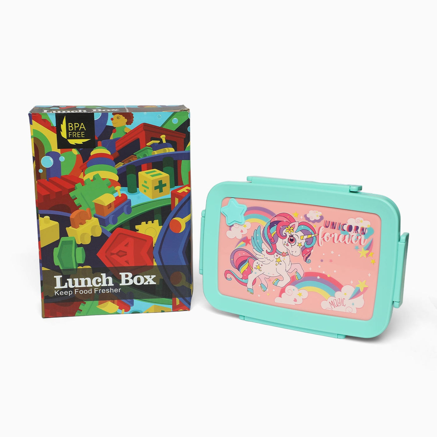Unicorn  Stainless steel 2 compartment lunch boxes : durable and stylish