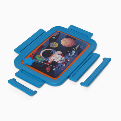 Space Stainless steel 2 compartment lunch boxes : durable and stylish