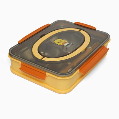 Ben duck stainless steel 4 compartment lunchbox- 1000 ml