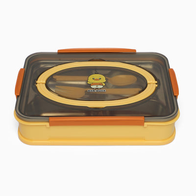Ben duck stainless steel 4 compartment lunchbox- 1000 ml