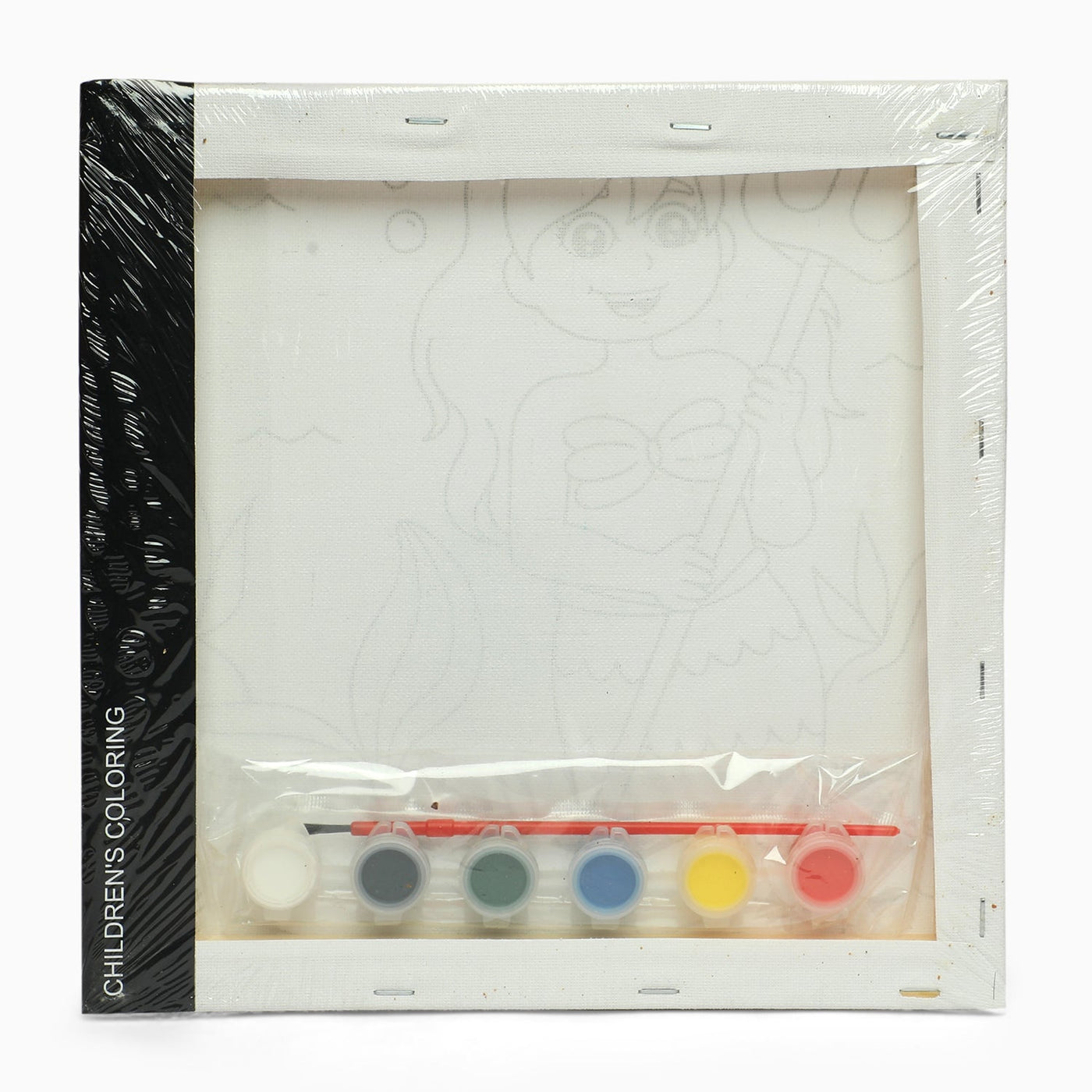 ZORSE Mermaid six shades of Expression  wooden frame canvas painting set 25 x 25cm