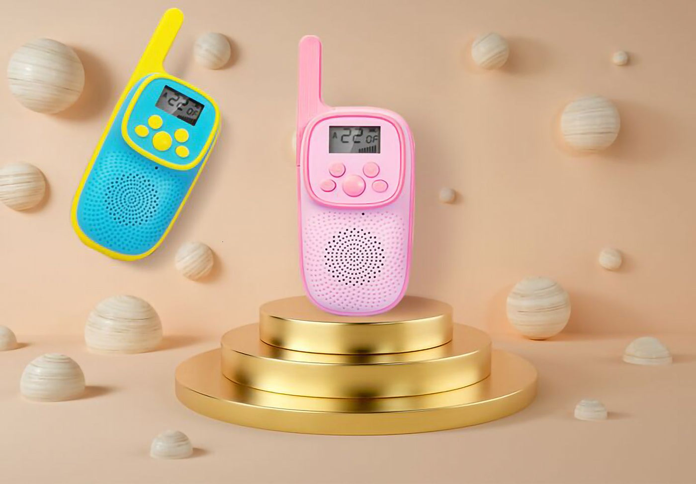 USB kids premium walkie talkie with long range connectivity