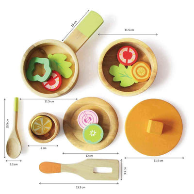 Lil Chef's Wooden Cooking Set