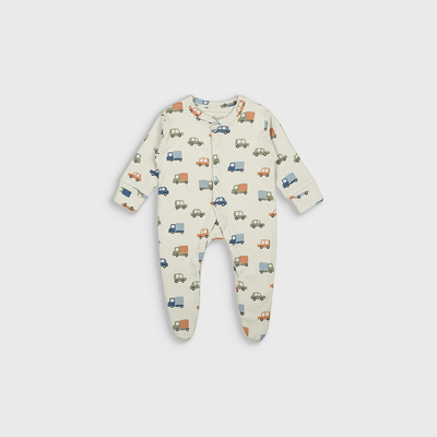 Enfants Little Racer Sleepsuit - Newborn