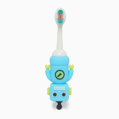 ZORSE baby toothbrush special curated for your child's teeth in style 2-7 year olds (random robot-print)