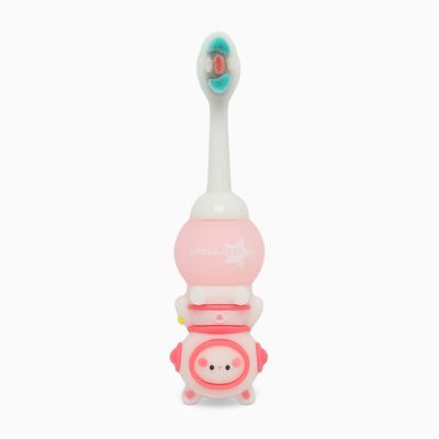 ZORSE baby toothbrush special curated for your child's teeth in style 2-7 year olds (random space bear-print)