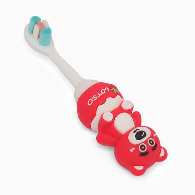 ZORSE baby toothbrush special curated for your child's teeth in style 2-7 year olds (bear)