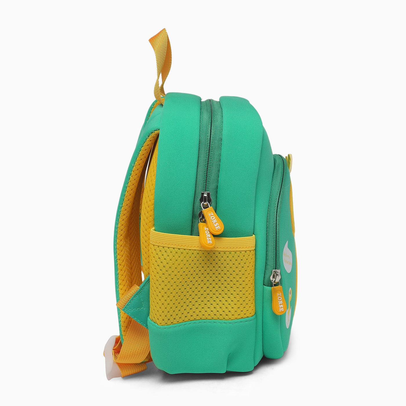 ZORSE 3D dinosaur backpack for kindergarten kids soft,comfortable and premium in quality (green)