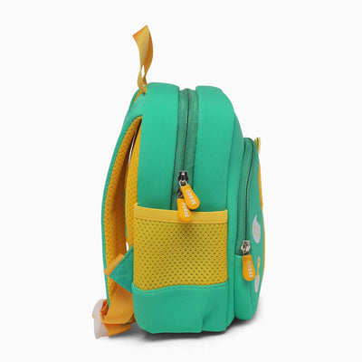 ZORSE 3D dinosaur backpack for kindergarten kids soft,comfortable and premium in quality (green)