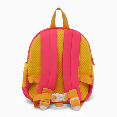 ZORSE 3D dinosaur backpack for kindergarten kids soft,comfortable and premium in quality (dark pink)