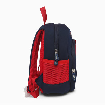 ZORSE 3D dinosaur backpack for kindergarten kids soft,comfortable and premium in quality (navy blue)