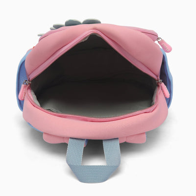 ZORSE 3D dinosaur backpack for kindergarten kids soft,comfortable and premium in quality (light pink)