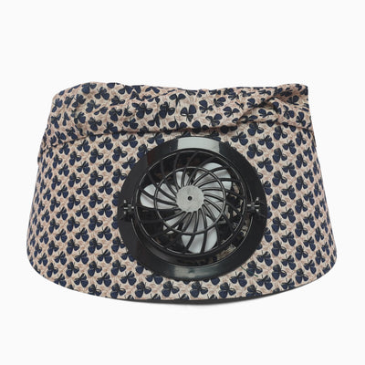 Kids/women USB charging face mask with fan breathable sun hat summer UV protection neck cover cap Visor ( black bow )
