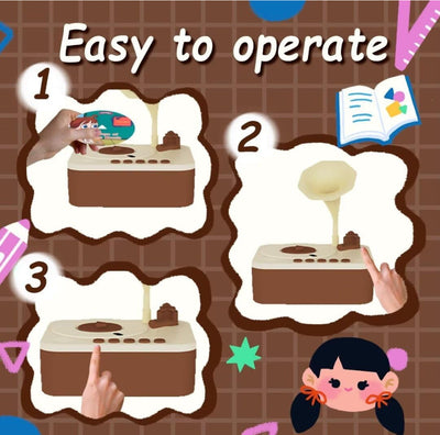 Kids Phonograph with children’s stories and more!