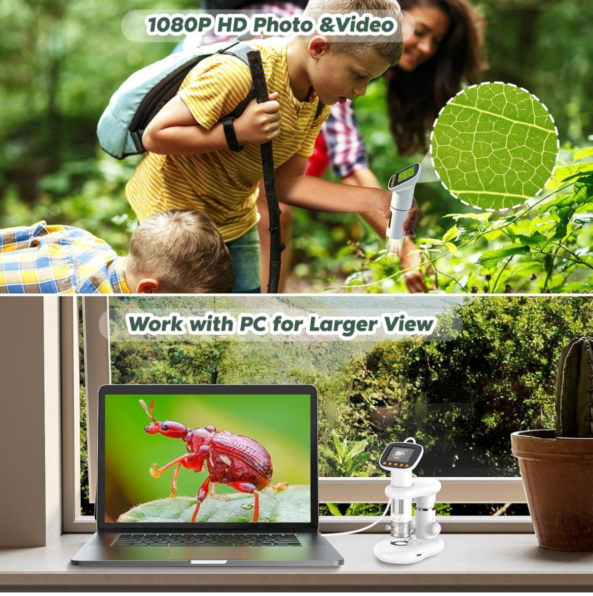 Kids premium scientific microscope