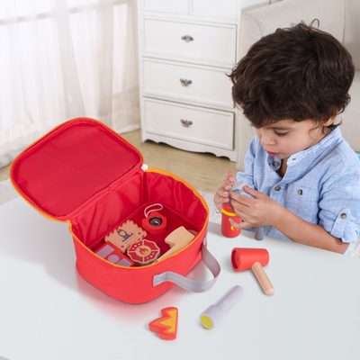 Playbox Wooden Marshall's Fire Rescue Tool Kit - 11 Pcs