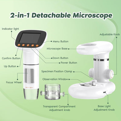 Kids premium scientific microscope