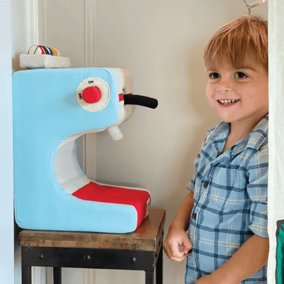 Role Play Coffee Shop Doorway Portal Play & Espresso Machine Set