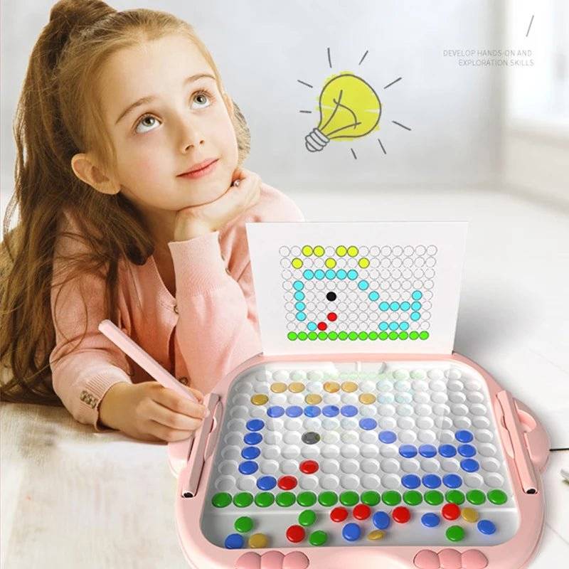 Rabbit Magnetic Drawing Board: Portable, Educational, Fun