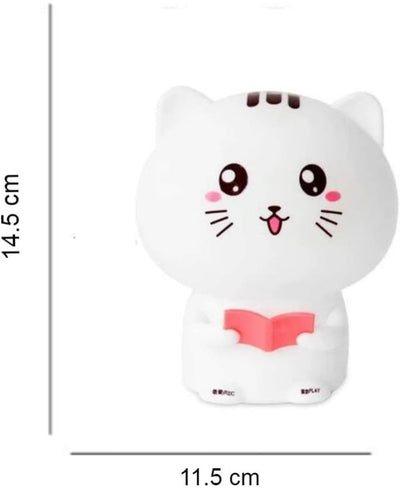 Cute cat silicone premium quality night lamp