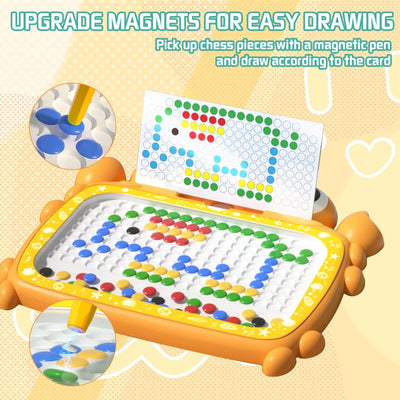 Magnetic Drawing Board: Portable, Educational, Fun