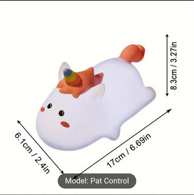 Unicorn premium quality silicone night lamp