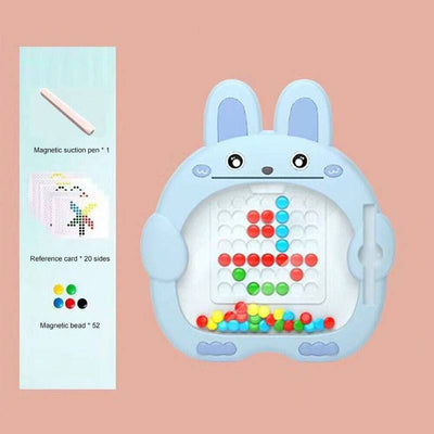Rabbit Magnetic Drawing Board: Portable, Educational, Fun