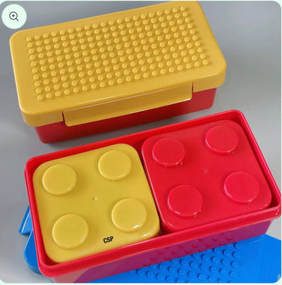 Block and Bites - Perfect Leakproof, BPA Free Snackbox