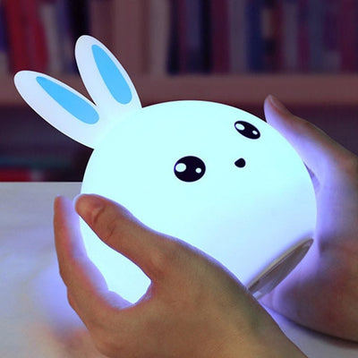 Rabbit premium quality silicone night lamp