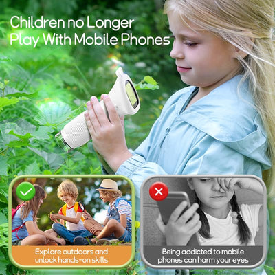 Kids premium digital microscope, 1000x magnification, 2 MP LENS
