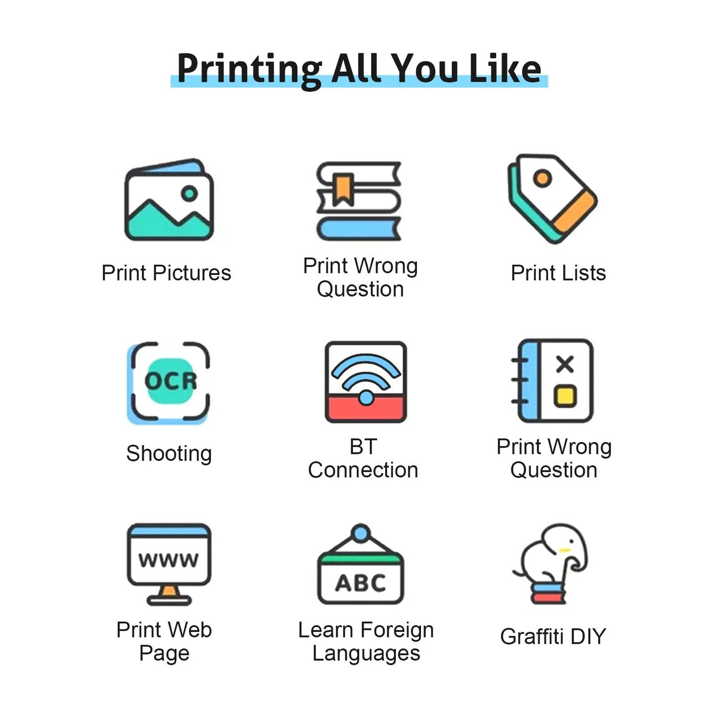Panda Mini Printer - Fun, Learn and Make Memories 🖨️