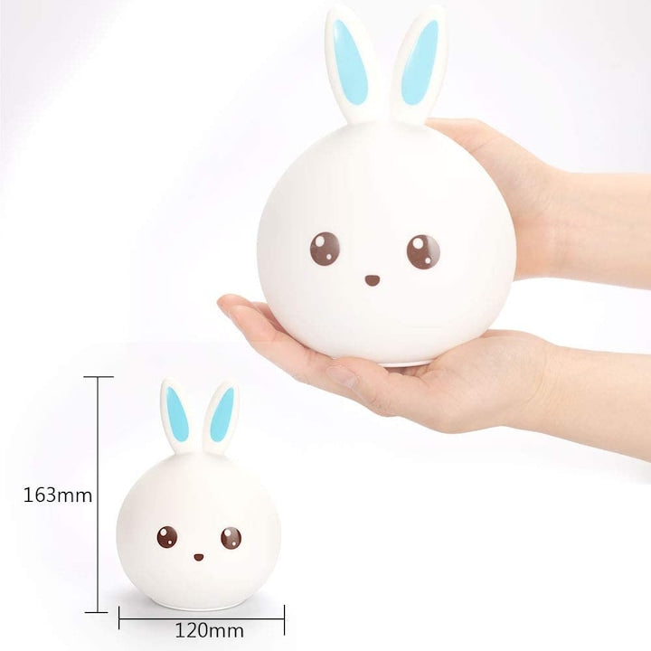 Rabbit premium quality silicone night lamp