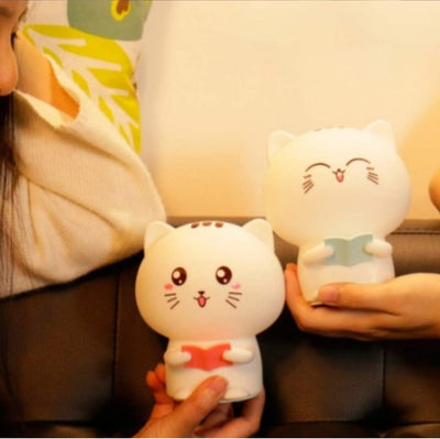 Cute cat silicone premium quality night lamp