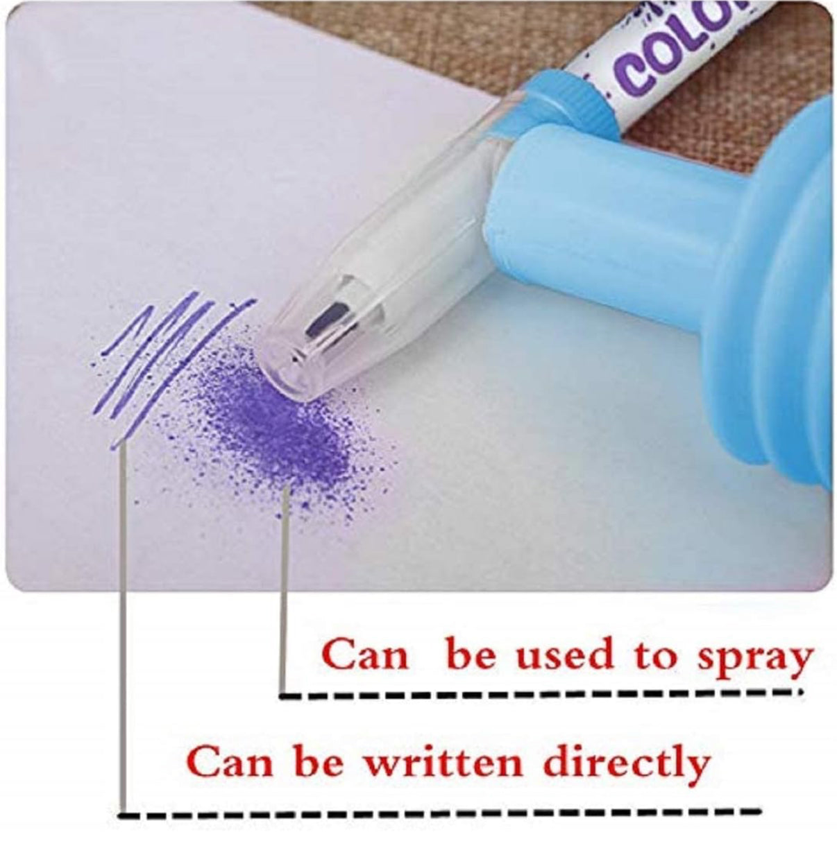 Blow Pens for Kids Spray Painting, Sketch Pen Color, Children, Drawing, Art & Craft, Spray Pens for Kids
