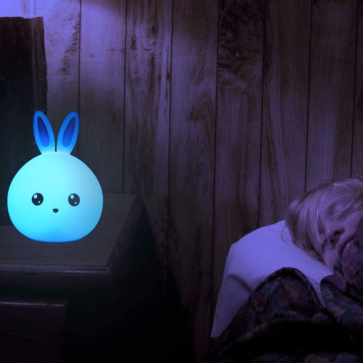 Rabbit premium quality silicone night lamp