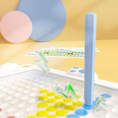 2-in-1 Magnetic Dot Drawing Board & Maze for Kids