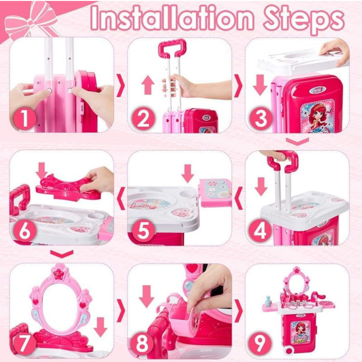 Pretend play- beauty special set for girls
