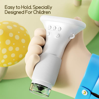 Kids premium digital microscope, 1000x magnification, 2 MP LENS
