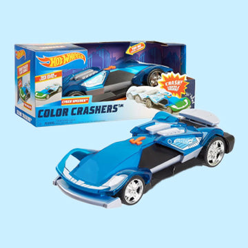 Hot wheels!, colour crashers, light changing car