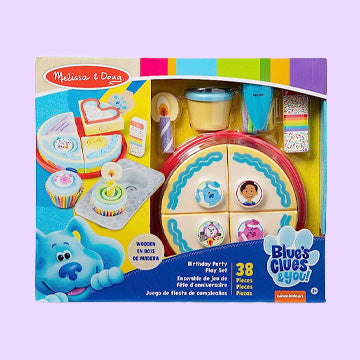 Melissa & Doug wooden birthday party play set DIY kit