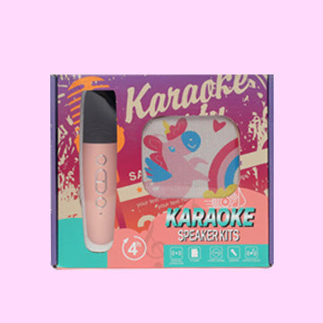 Sing-Along Fun: Kids' Unicorn Karaoke Machine with Wireless Microphone and Bluetooth Speaker