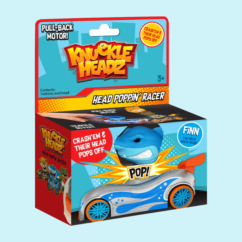 Knuckle headz pull back head pop car