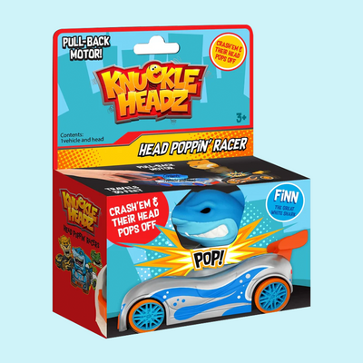 Knuckle headz pull back head pop car