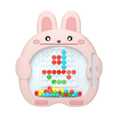 Rabbit Magnetic Drawing Board: Portable, Educational, Fun
